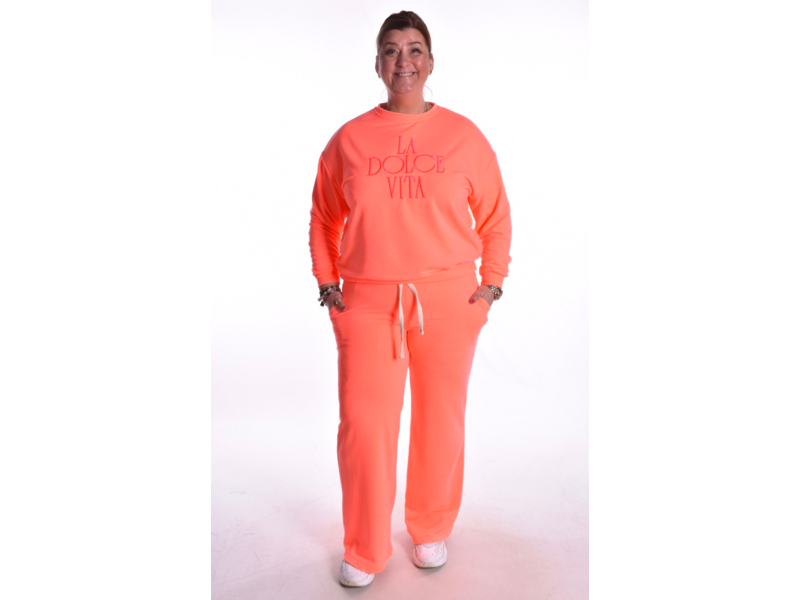 Broek La Dolce Vita van Mooij 2.0 - Fel Koraal