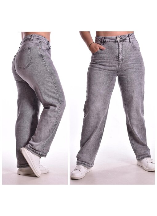 Barrel Jeans Grey (7118-C)