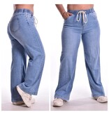 Wide Leg Jogger Jeans (7200)
