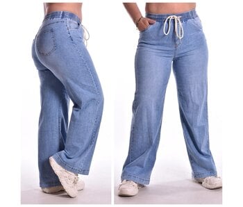 Wide Leg Jogger Jeans (7200)