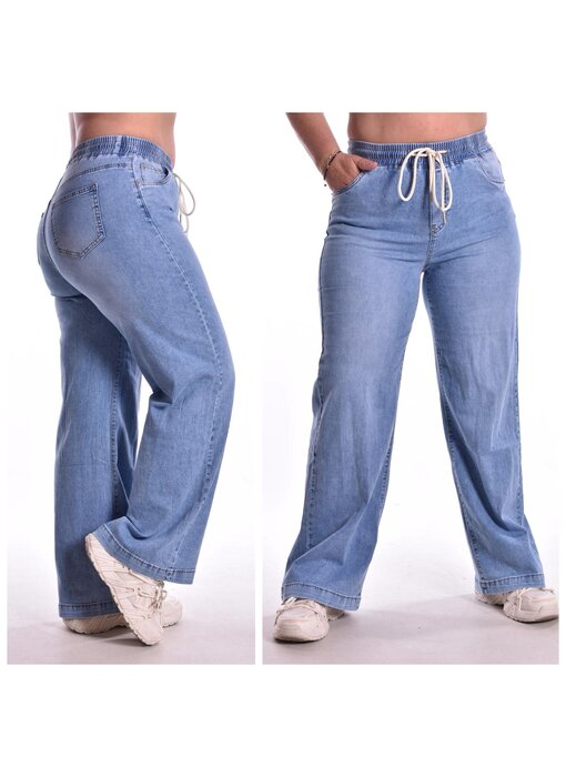 Wide Leg Jogger Jeans (7200)