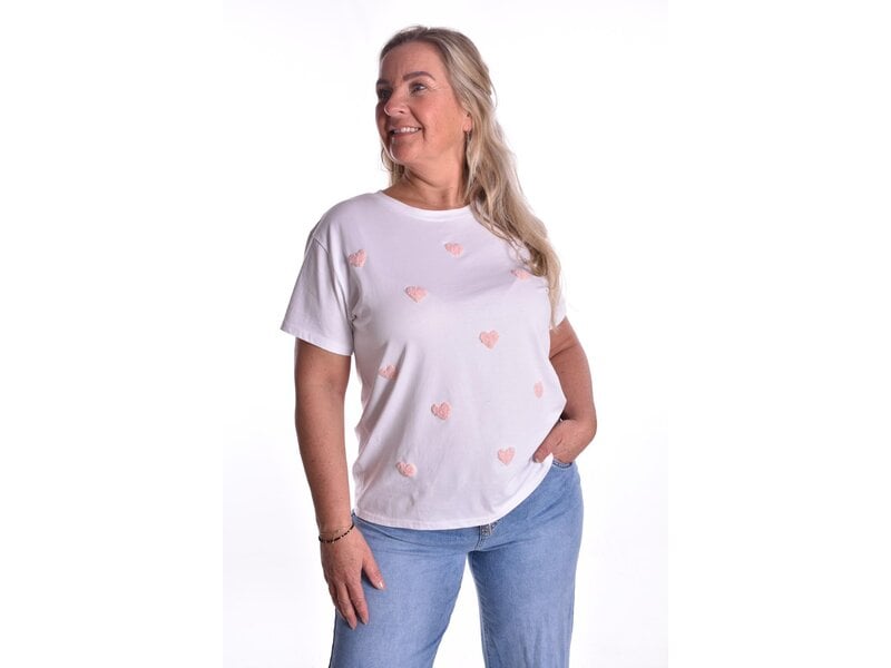 T-shirt Liefde - Roze