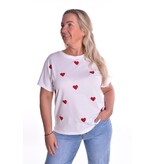 T-shirt Liefde - Rood