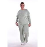 Sweater La Dolce Vita van Mooij 2.0 - Lindegroen