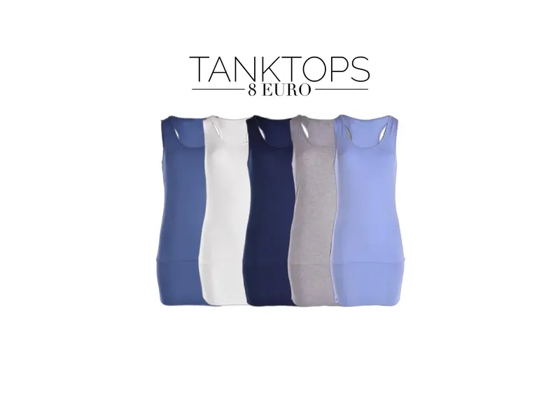 Tanktops - Diverse  Kleuren