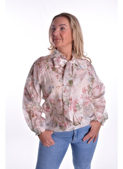 Blouse Belle - Roomwit