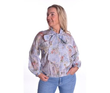 Blouse Belle - Lichtblauw