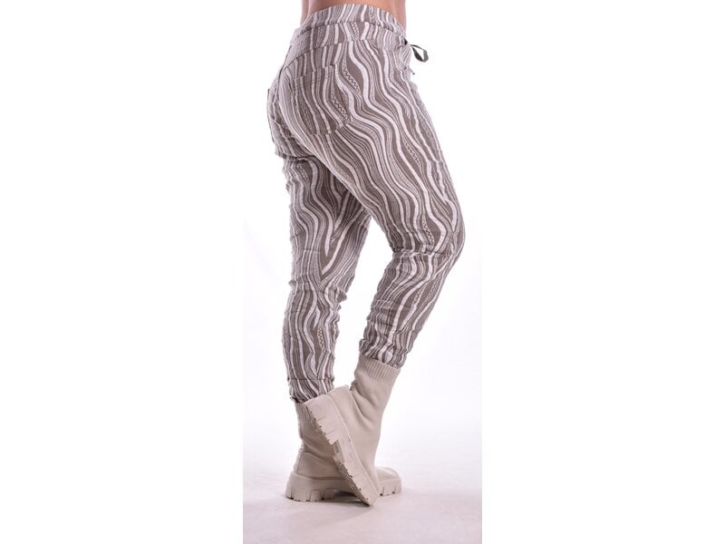 Broek Eva - Taupe