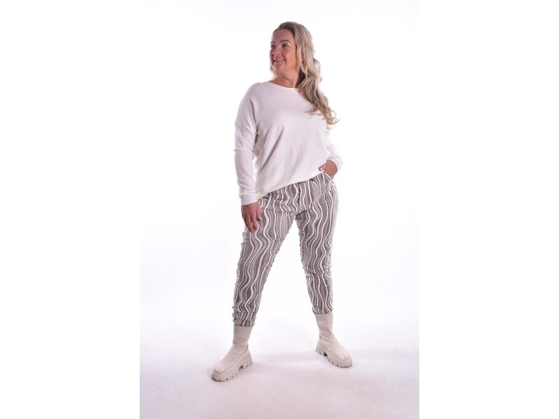 Broek Eva - Taupe