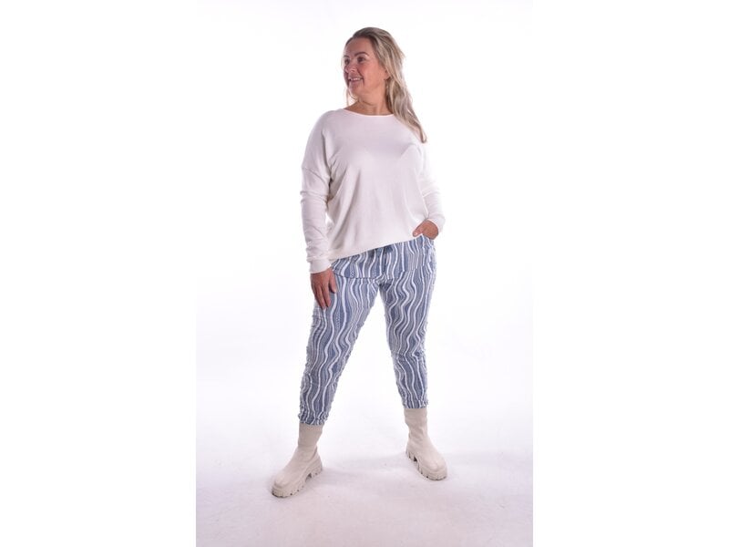 Broek Eva - Jeans Blauw