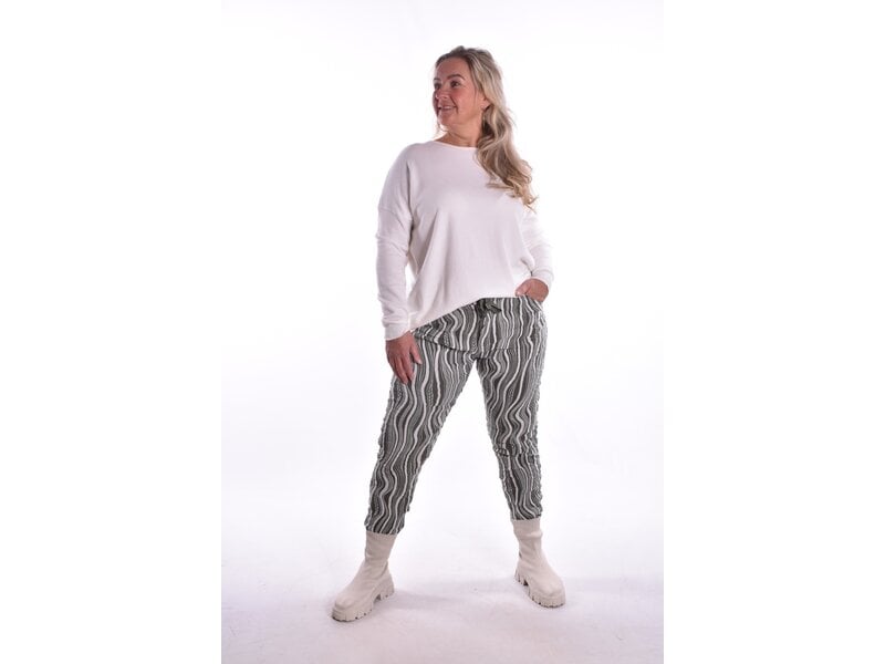 Broek Eva - Legergroen