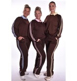 Sweater Lotte - Donkerblauw + Wit