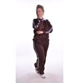 Broek Lotte - Choco + Lichtblauw