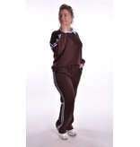 Broek Lotte - Choco + Lichtblauw