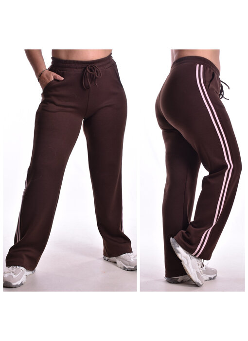 Broek Lotte - Choco + Roze