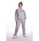 Sweater Lotte - Grijs + Wit