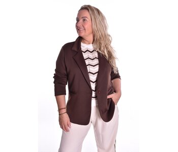 Blazer Bianca - Choco