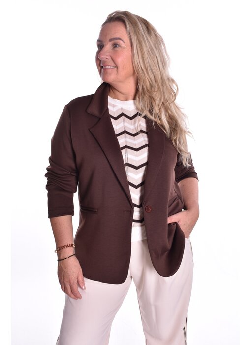 Blazer Bianca - Choco