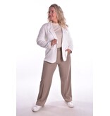 Top Bobby - Beige - Wit