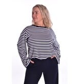 Top Bobby - Donkerblauw - Wit