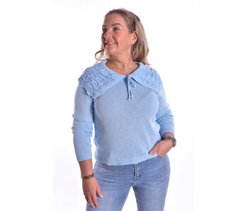 Top Julia - Lichtblauw