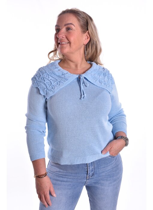 Top Julia - Lichtblauw