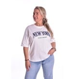 T-shirt New York - Wit