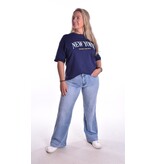 T-shirt New York - Donkerblauw