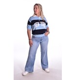 Polo College - Lichtblauw + donkerblauw