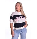 Polo College - Donkerblauw + Wit