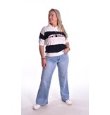 Polo College - Donkerblauw + Wit