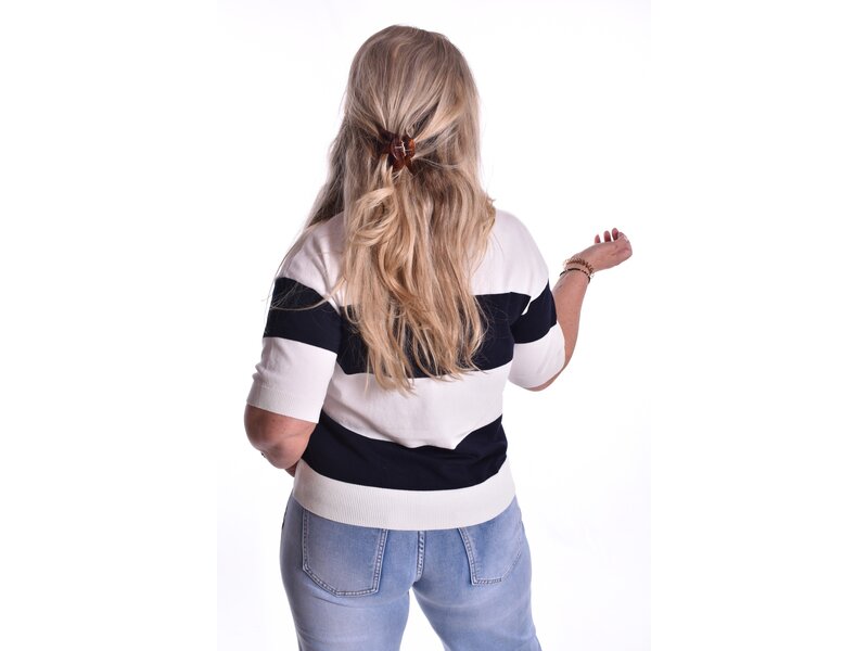 Polo College - Donkerblauw + Wit