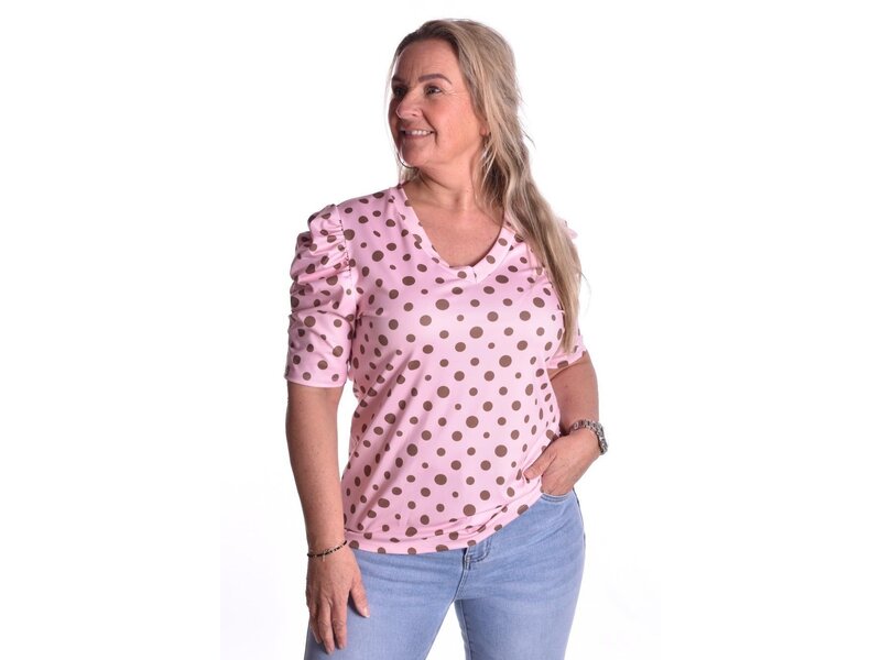 Top Punto - Roze