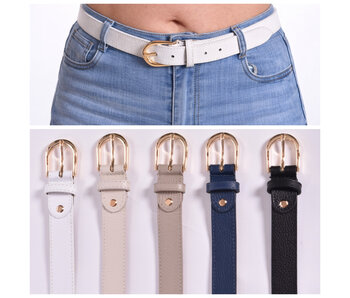 Leren Ceintuur Classic - Diverse kleuren