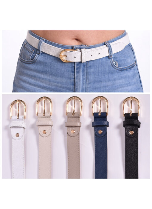 Leren Ceintuur Classic - Diverse kleuren