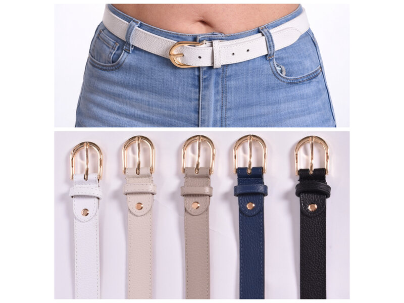 Leren Ceintuur Classic - Diverse kleuren