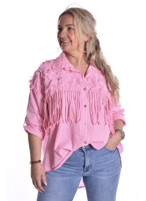 Blouse Loes - Roze