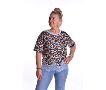 Top Cheeta - Lichtblauw