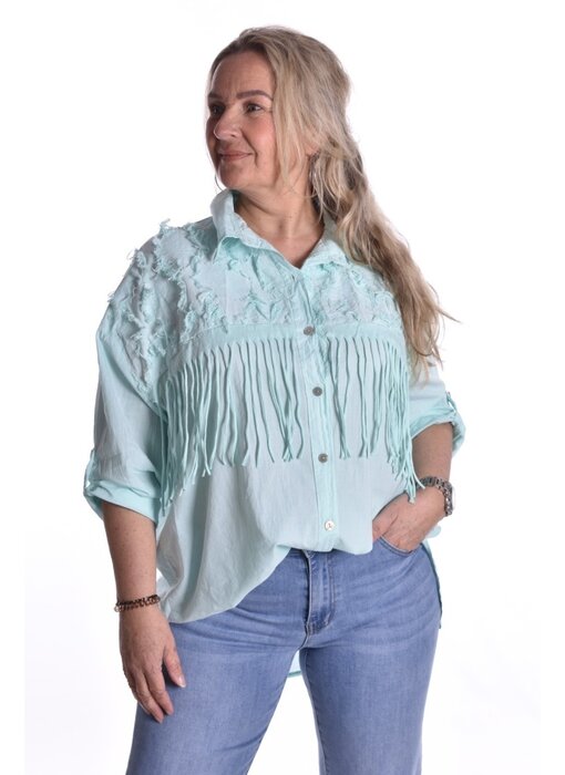 Blouse Loes - Mint