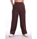 Broek Best Basic - Choco