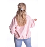 Leatherlook Bomber - Roze