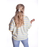 Top Beau van Mooij - Zachtgeel - Lichtblauw