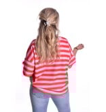 Top Beau van Mooij - Rood - Roze