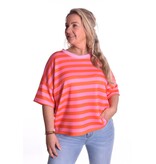 Top Beau van Mooij - Roze - Oranje