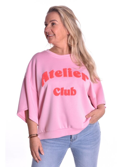 Top Atelier van Mooij - Roze