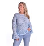 Top Charlotte - Lichtblauw