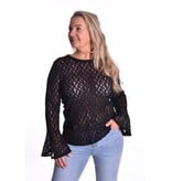 Top Charlotte - Zwart