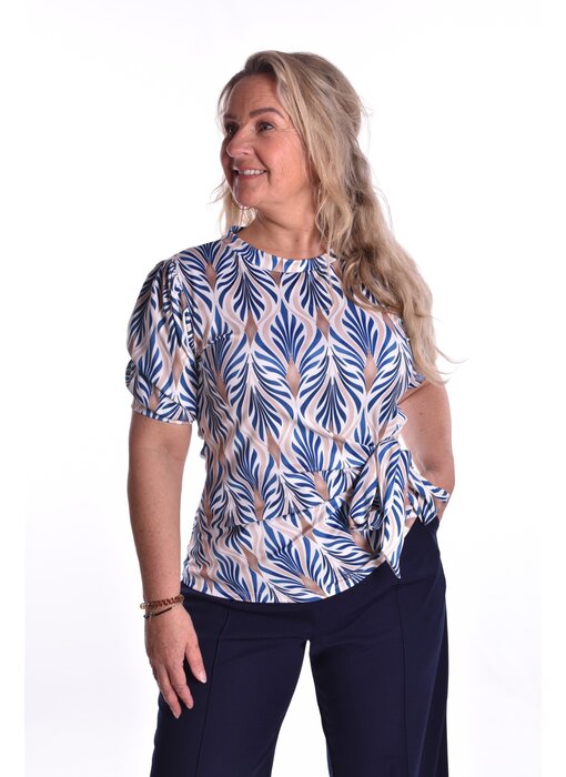 Top Chrissy - Donkerblauw