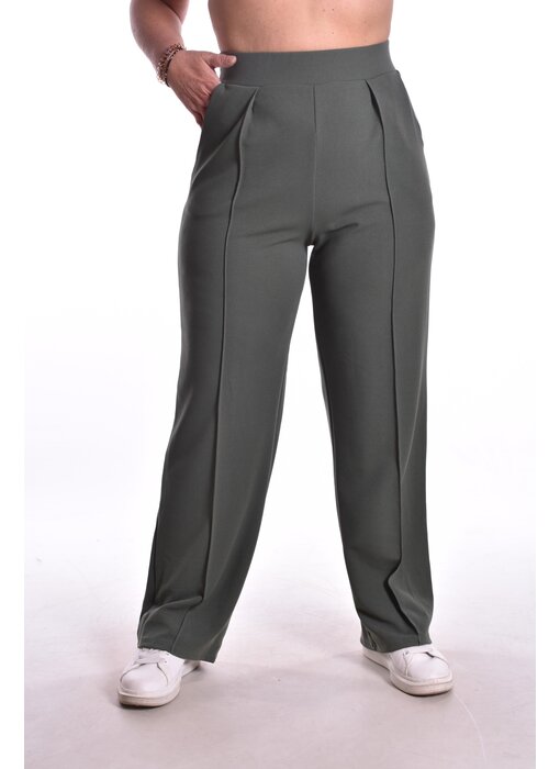 Broek Best Basic  - Legergroen