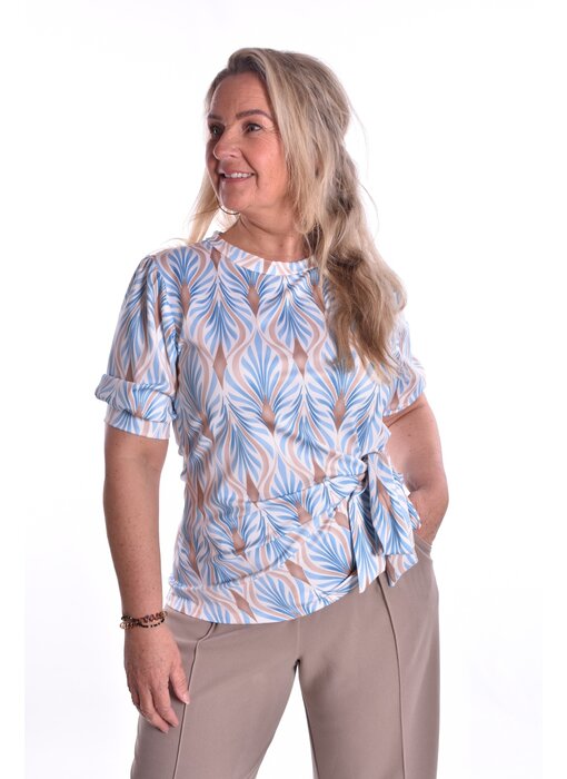 Top Chrissy - Lichtblauw